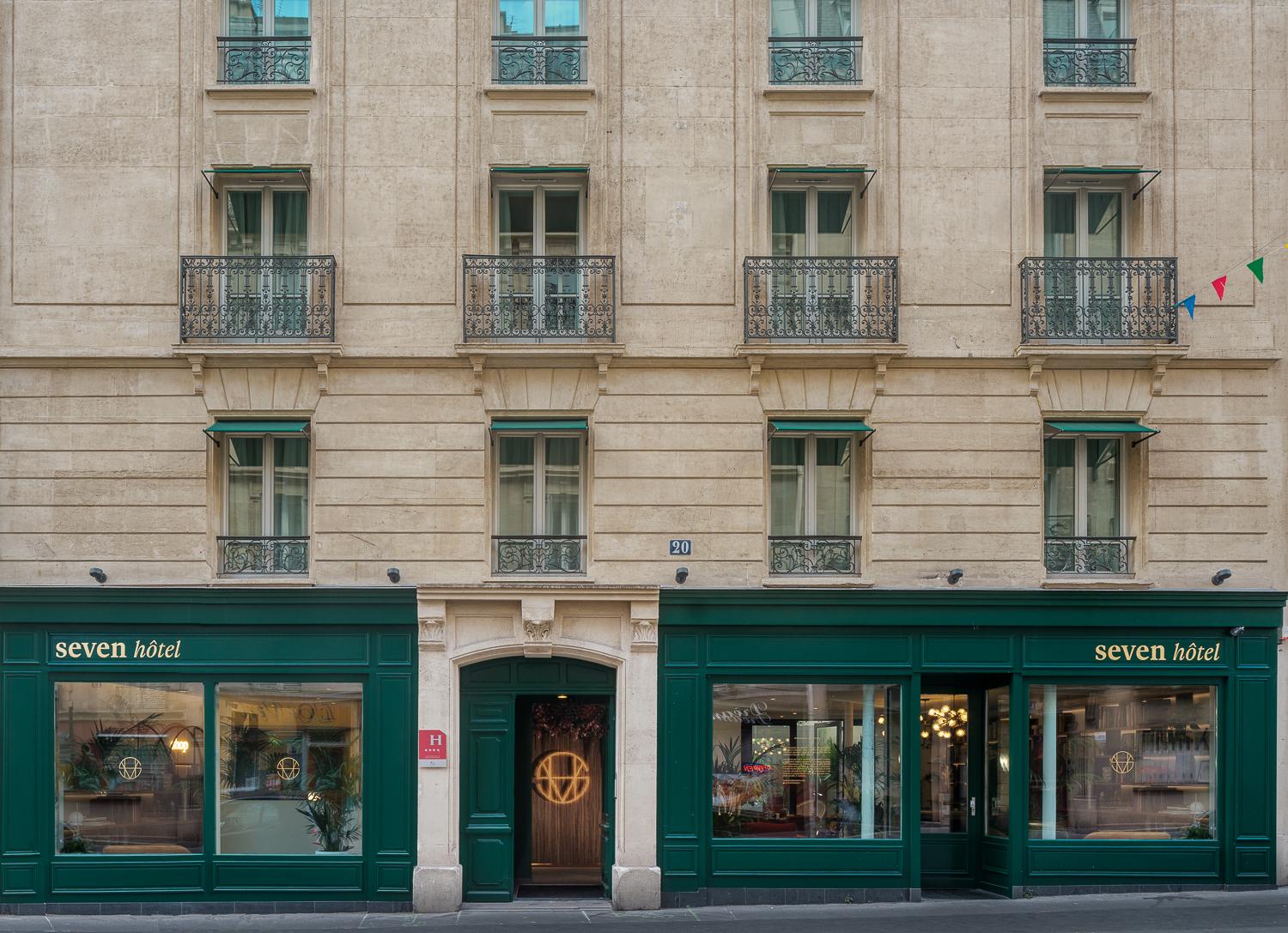 Seven Hotel Paris Eksteriør bilde